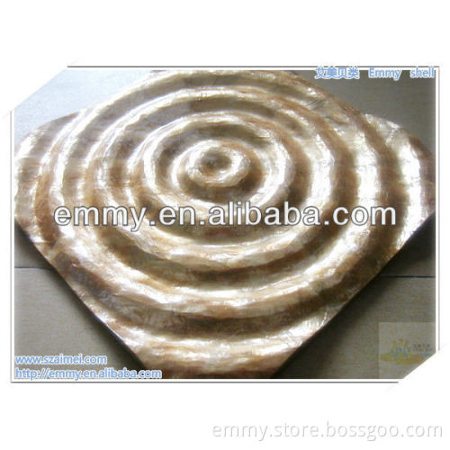 Capiz mother of pearl wall tile seashell wall panel